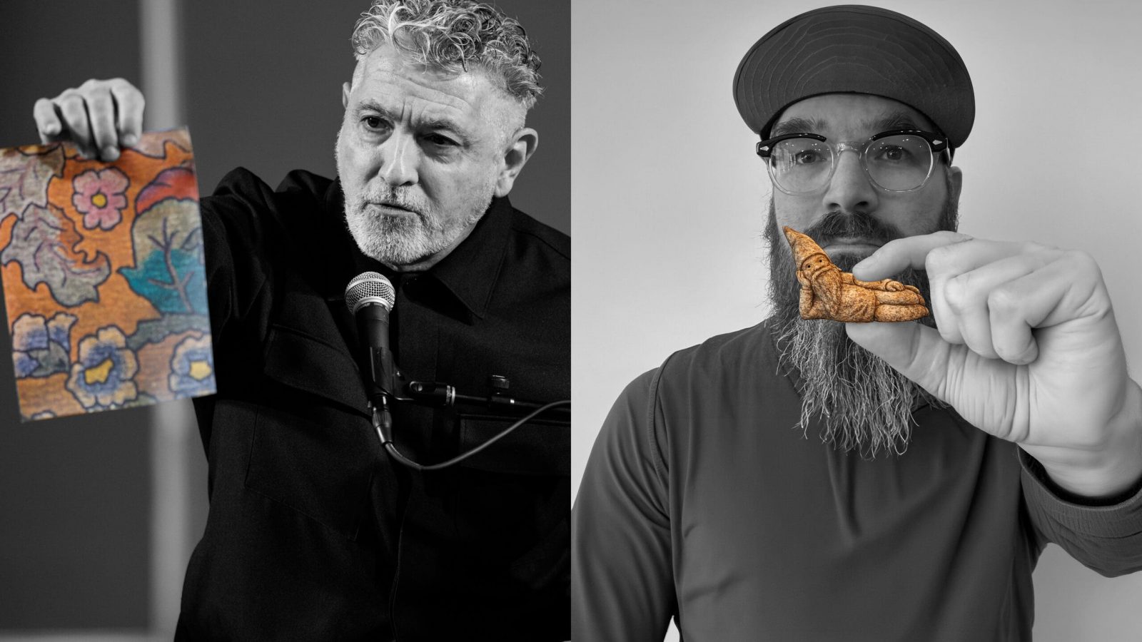 L to R: Ain Gordon, photo by Maria Baranova; Josh Quillen, photo courtesy of Pick Up Performance Co.