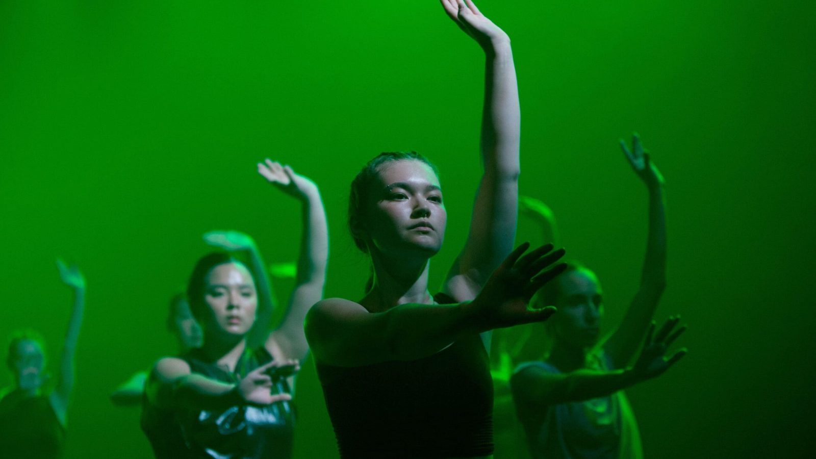NiNi Dongnier, choreographer, "Silent Flight" for Barnard/Columbia Dances at NYLA (2024)
Photo by Julia Discenza